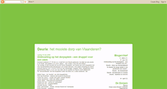 Desktop Screenshot of mooistedorpdeurle.blogspot.com