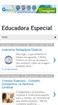 Mobile Screenshot of educadoraespecial.blogspot.com