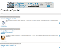 Tablet Screenshot of educadoraespecial.blogspot.com