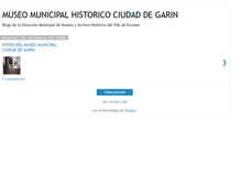 Tablet Screenshot of museodegarin.blogspot.com