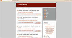 Desktop Screenshot of annasworld-banana.blogspot.com