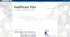 Desktop Screenshot of modificare-foto.blogspot.com