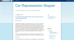 Desktop Screenshot of carrepossession-stopper.blogspot.com