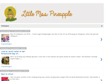 Tablet Screenshot of little-miss-pineapple.blogspot.com