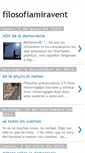 Mobile Screenshot of filosofiamiravent.blogspot.com