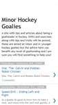 Mobile Screenshot of hockeygoalies.blogspot.com