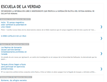 Tablet Screenshot of escueladelaverdad.blogspot.com