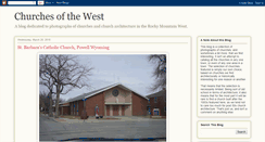 Desktop Screenshot of churchesofthewest.blogspot.com