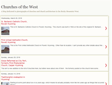 Tablet Screenshot of churchesofthewest.blogspot.com