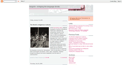 Desktop Screenshot of langulin.blogspot.com