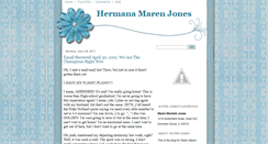 Desktop Screenshot of hermanamarenmjones.blogspot.com