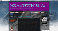 Desktop Screenshot of patchworktodoeldia.blogspot.com