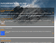 Tablet Screenshot of patchworktodoeldia.blogspot.com