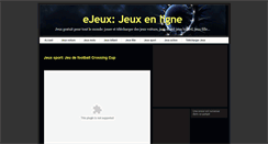 Desktop Screenshot of ejeux.blogspot.com
