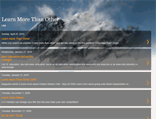 Tablet Screenshot of learnmorethanother.blogspot.com