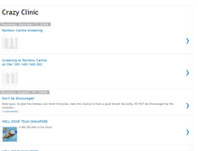 Tablet Screenshot of crazyclinic.blogspot.com