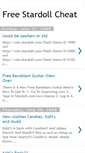 Mobile Screenshot of freestardollcheat.blogspot.com