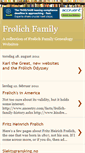 Mobile Screenshot of frlichfamilygenealogywebsites.blogspot.com