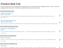 Tablet Screenshot of chandrasbookclub.blogspot.com