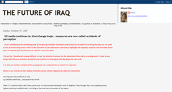 Desktop Screenshot of futureiraq.blogspot.com