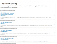 Tablet Screenshot of futureiraq.blogspot.com