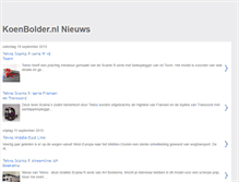 Tablet Screenshot of koenbolder.blogspot.com