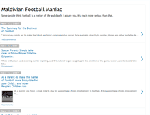 Tablet Screenshot of maldivian-footballmaniac.blogspot.com