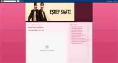 Desktop Screenshot of esref-saatidizi.blogspot.com