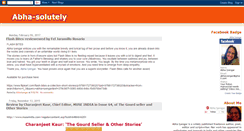 Desktop Screenshot of abhaiyengar.blogspot.com