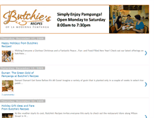 Tablet Screenshot of butchiesrecipes.blogspot.com