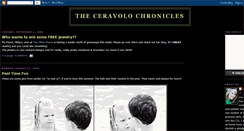 Desktop Screenshot of ceravolofamily.blogspot.com