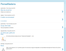 Tablet Screenshot of pensamadeira.blogspot.com