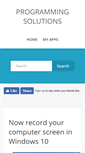 Mobile Screenshot of onlineprogrammingsolutions.blogspot.com