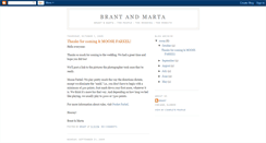 Desktop Screenshot of brantandmarta.blogspot.com