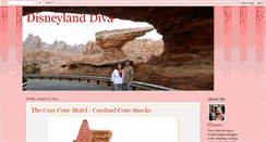 Desktop Screenshot of disneylanddiva.blogspot.com