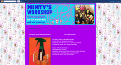 Desktop Screenshot of mintysworkshop.blogspot.com