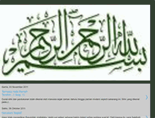 Tablet Screenshot of ibnuismailbinibrahim.blogspot.com