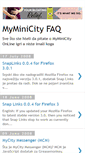 Mobile Screenshot of myminicityfaq.blogspot.com