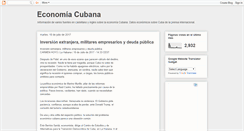 Desktop Screenshot of economiacubana.blogspot.com