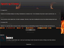 Tablet Screenshot of killingthesilence.blogspot.com