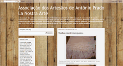 Desktop Screenshot of lanostraarte-antonioprado.blogspot.com