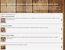 Tablet Screenshot of lanostraarte-antonioprado.blogspot.com