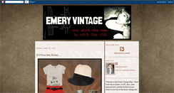 Desktop Screenshot of emeryvintage.blogspot.com