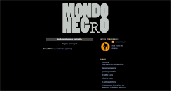 Desktop Screenshot of mondonegro.blogspot.com