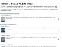 Tablet Screenshot of mikenolanwildlifeimages.blogspot.com