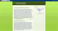 Desktop Screenshot of davidsonreports.blogspot.com