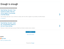 Tablet Screenshot of journeytostopsmoking.blogspot.com