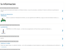 Tablet Screenshot of lainformacion1.blogspot.com