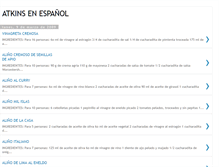 Tablet Screenshot of dietatkinsespanhola.blogspot.com