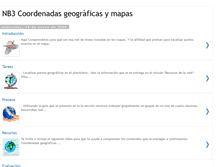 Tablet Screenshot of nb3coordenadasgeograficas.blogspot.com